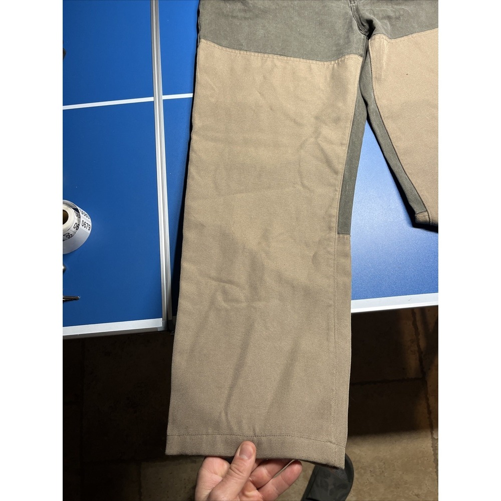 VTG Columbia Mens Hunting Brush Pants Heavy Canvas Field Tan Hiking‎ Sz 40x32 - Picture 3 of 9